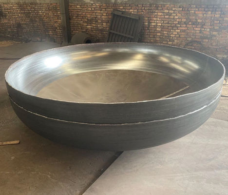 OEM سر نیمه کره ای ضخامت 34 میلی متر در ظروف تحت فشار استفاده می شود