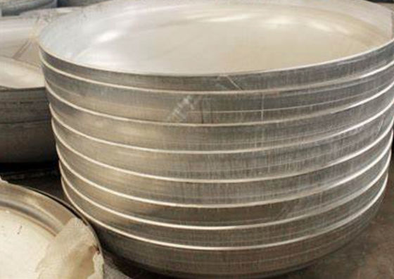 ابعاد سر صاف ASME مخلوط های نیکل 500 میلی متر قطر