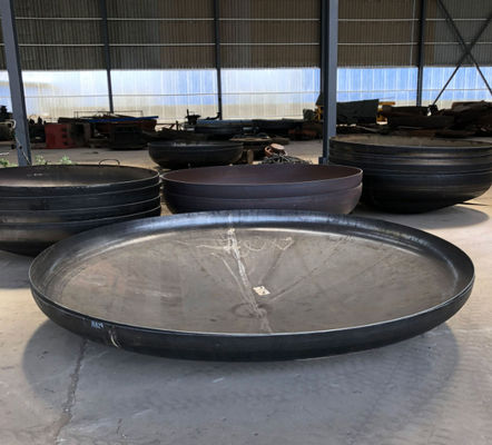 نصف کره فلانژ دار سر های ظروف 1000mm قطر 6mm ضخامت