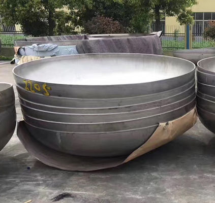 OEM ظرف فشار بیضوی بیضوی با سر برقی فولاد ضد زنگ