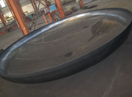 فولاد جوشکاری Torispherical سر بشقاب 600mm تا 4000mm قطر