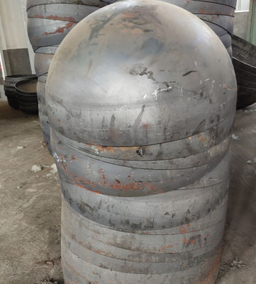 سرد فشار دادن سر کروی 2mm - 300mm ضخامت سر کروی کروی