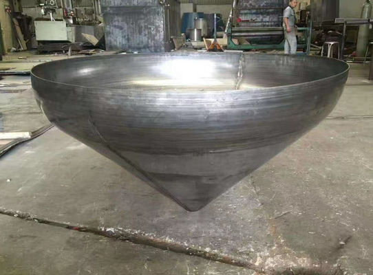 آماده سازی حاشیه ای مخروطی سر برای لوله های جوشیده شده 6mm 200mm قطر بیرونی
