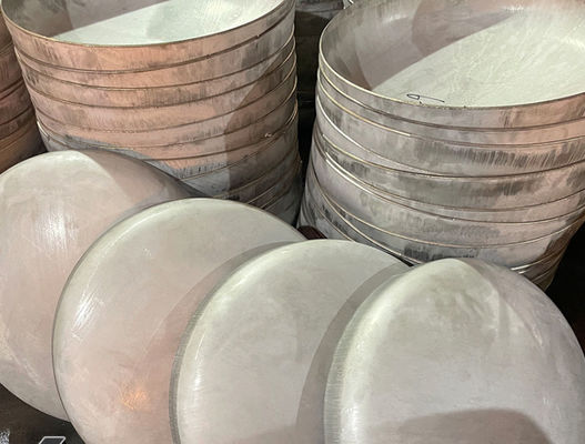 SA516 Gr60 سر مسطح ظرفی 89mm فولاد ضد زنگ مخزن ظرفی GB
