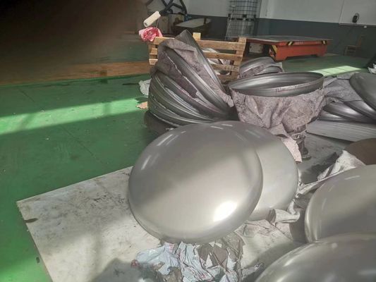 سر بیضوی مقاوم به خوردگی برای درجه حرارت جوش -20 °C - 500 °C